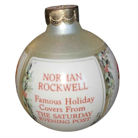 Vintage 1989 Hallmark Norman Rockwell Saturday Evening Post Ornament - Picture 7 of 9